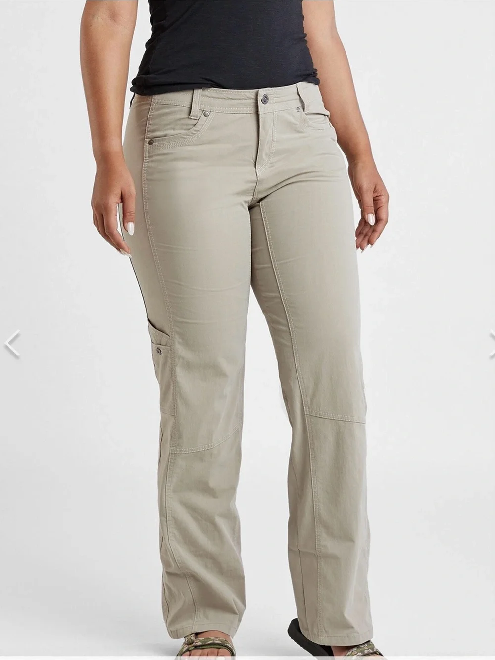 Kuhl Women's Legendary Outdoor Hiking Pants. Taupe Beige. Size 8R